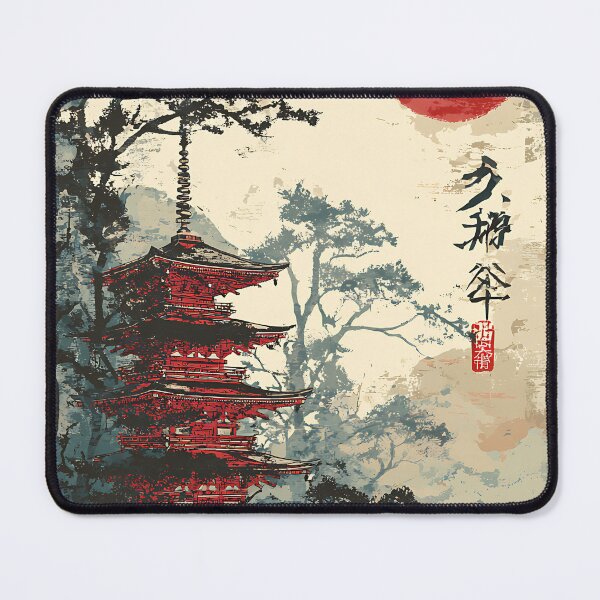 Item preview, Traditional Japanese Temple designed and sold by bapupa.