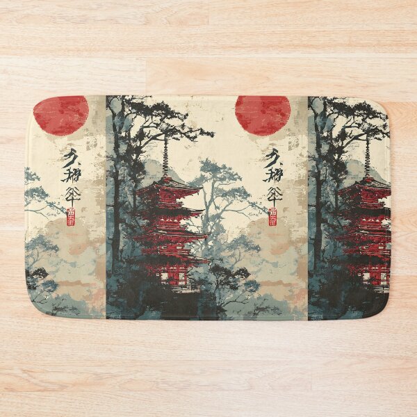 Item preview, Traditional Japanese Temple designed and sold by bapupa.