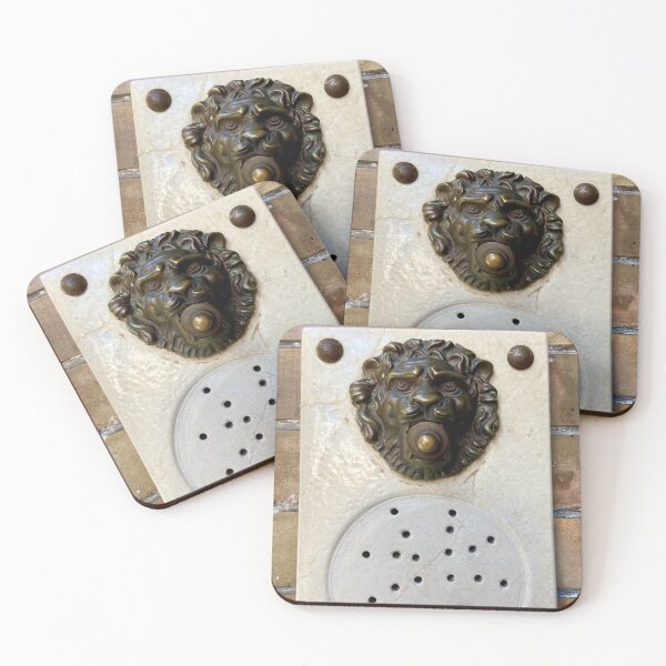 Item preview, Bronze lion head doorbell designed and sold by Ponted.