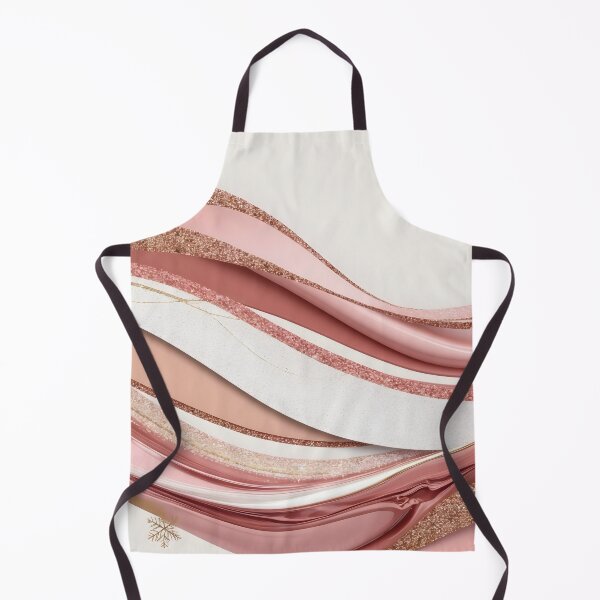 Item preview, Abstract Pinkmas Waves – Elegant Holiday Art designed and sold by LaLi-Designs.