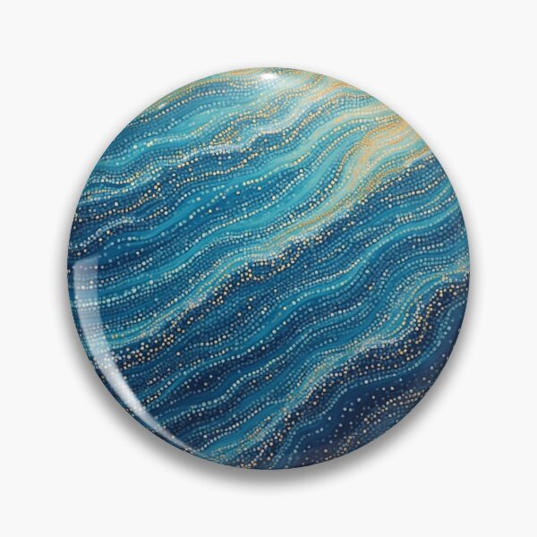 Item preview, Aboriginal Inspired Dot Art - With Breeze Waves designed and sold by GrinGalore.