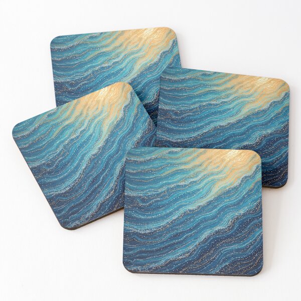 Item preview, Aboriginal Inspired Dot Art - With Breeze Waves designed and sold by GrinGalore.