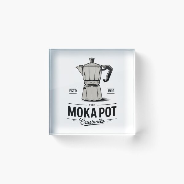 Item preview, Crusinallo Coffee Heritage – Moka Pot Inspired designed and sold by tearbytea.