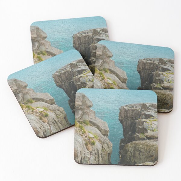 Item preview, Coastal Crevice to the Open Sea, Atlantic Ocean, Newfoundland Coast designed and sold by LeighMilesArt.