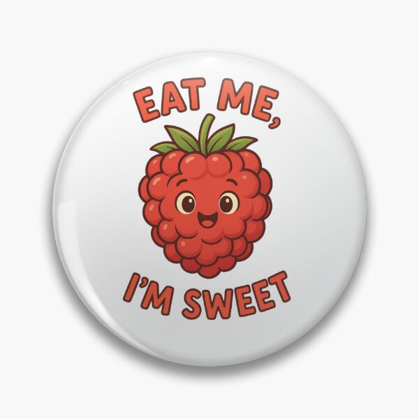 Item preview, Smiling Raspberry – Eat Me, I’m Sweet designed and sold by PrintFromMatt.