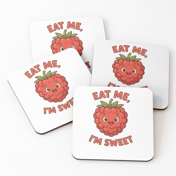 Item preview, Smiling Raspberry – Eat Me, I’m Sweet designed and sold by PrintFromMatt.