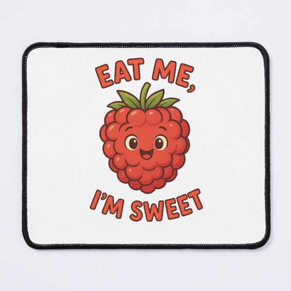 Item preview, Smiling Raspberry – Eat Me, I’m Sweet designed and sold by PrintFromMatt.