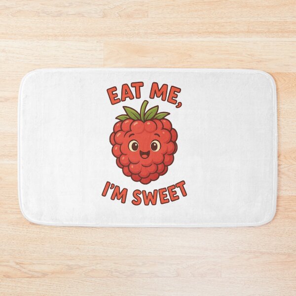Item preview, Smiling Raspberry – Eat Me, I’m Sweet designed and sold by PrintFromMatt.