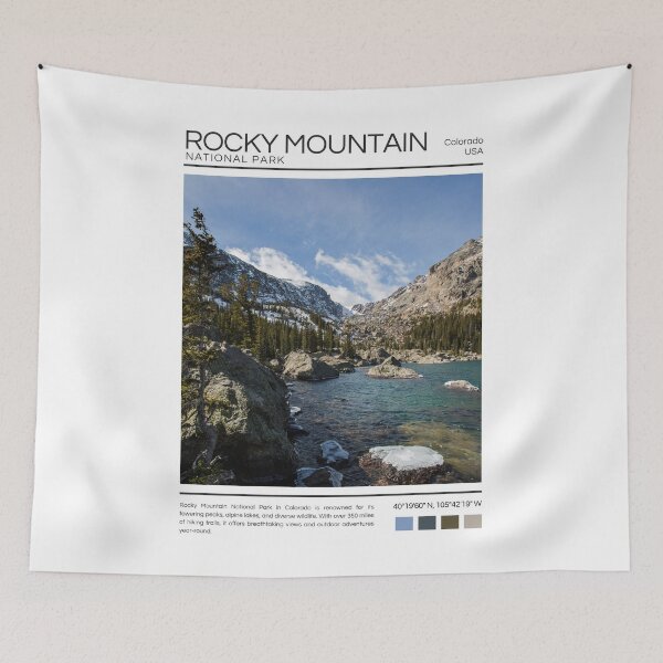 Item preview, Rocky Mountain National Park - Colorado - Photography designed and sold by StudioRedKoala.