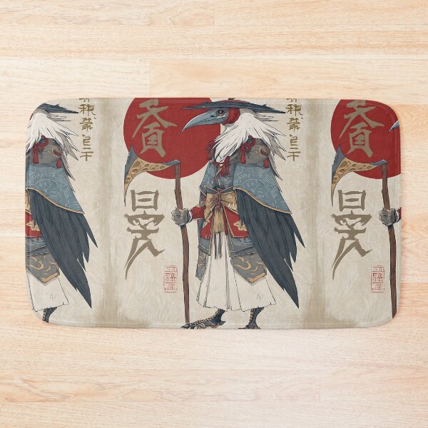Item preview, Mysterious Japanese Tengu designed and sold by bapupa.