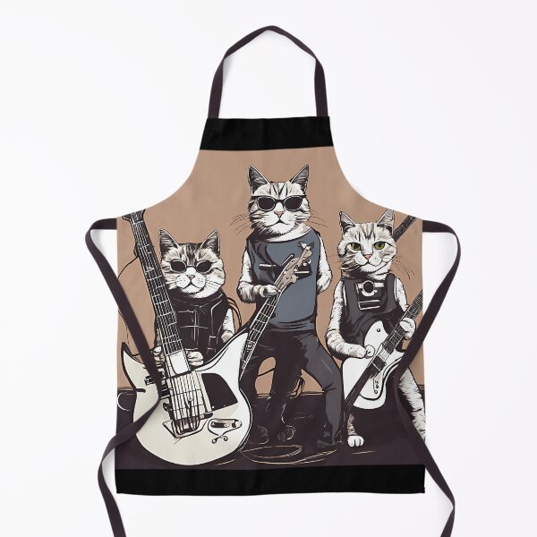 Item preview, Supercool Cats In A Rock Band designed and sold by TurnerLuxury.