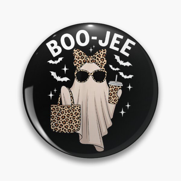 Item preview, Boojee Ghost T-Shirt, Cute Leopard Ghost Coffee Tee, Halloween Spooky Season designed and sold by JolinChinn.