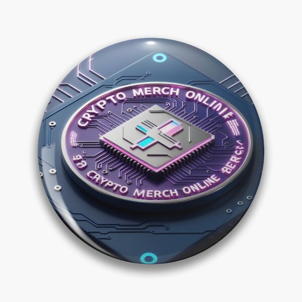 Item preview, Crypto Merch Online - Futuristic Techwear Logo designed and sold by Hispaniola.