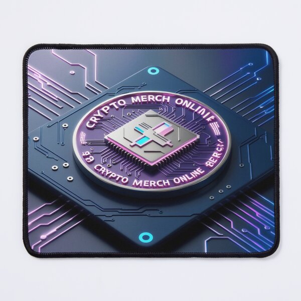 Item preview, Crypto Merch Online - Futuristic Techwear Logo designed and sold by Hispaniola.