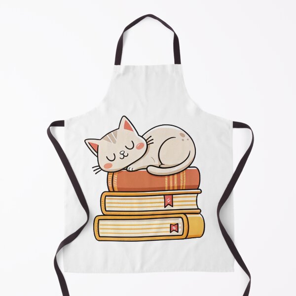 Item preview, Sleepy Cat on Books designed and sold by Broxui.