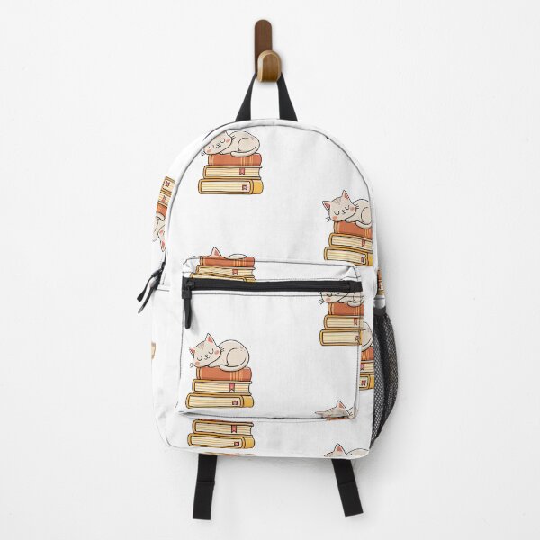 Item preview, Sleepy Cat on Books designed and sold by Broxui.