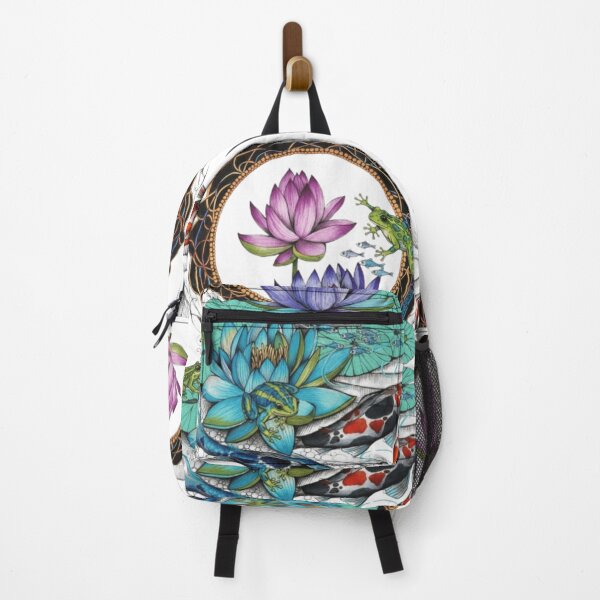 Item preview, Frog fish lotus and feel the vibe designed and sold by Gurjeetpixelart.