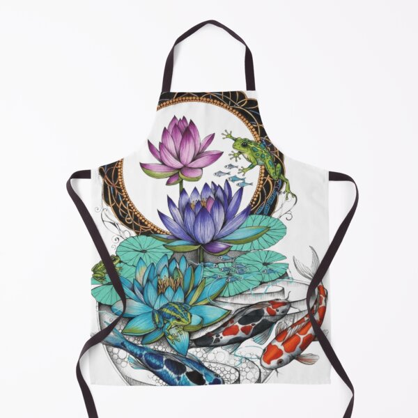 Item preview, Frog fish lotus and feel the vibe designed and sold by Gurjeetpixelart.