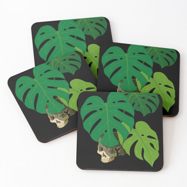 Item preview, Monstera Skull designed and sold by Bronzebart.