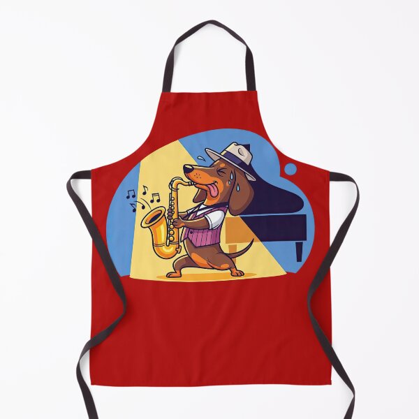 Item preview, Saxo-Sausage Dog – The Coolest Jazz Hound in Town! designed and sold by CARPIO Creations.