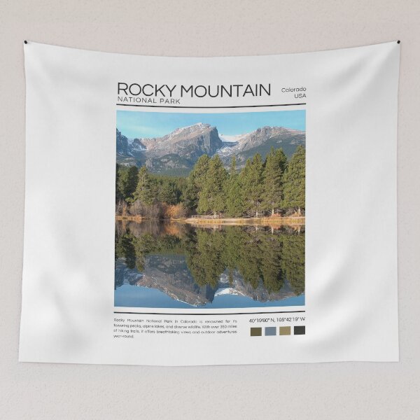 Item preview, Rocky Mountain National Park - Colorado - Photography designed and sold by StudioRedKoala.