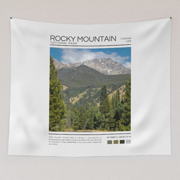 Item preview, Rocky Mountain National Park - Colorado - Photography designed and sold by StudioRedKoala.