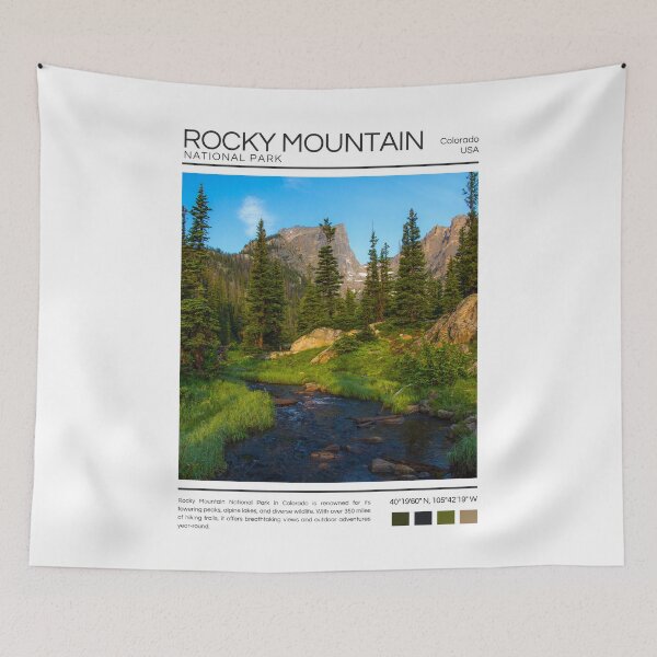 Item preview, Rocky Mountain National Park - Colorado - Photography designed and sold by StudioRedKoala.