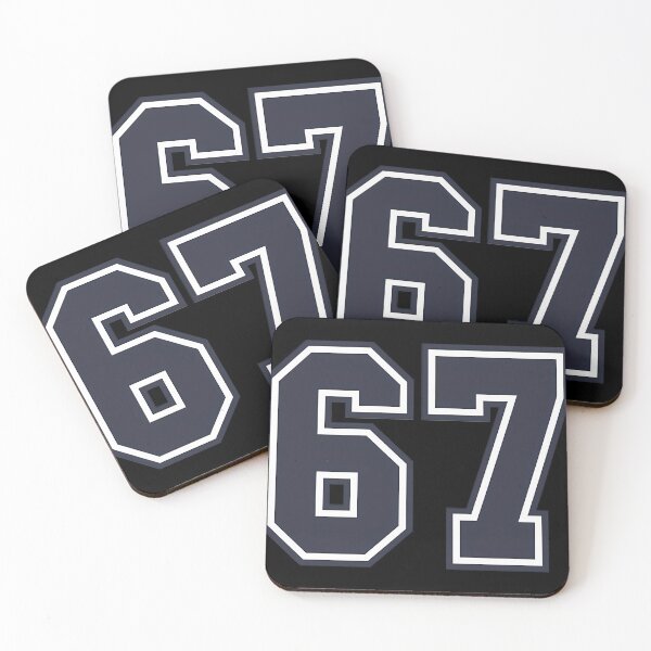 Item preview, 67 Sports Number Sixty-Seven designed and sold by ShopArtBigBrot.