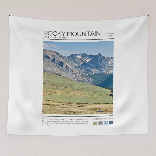 Item preview, Rocky Mountain National Park - Colorado - Photography designed and sold by StudioRedKoala.