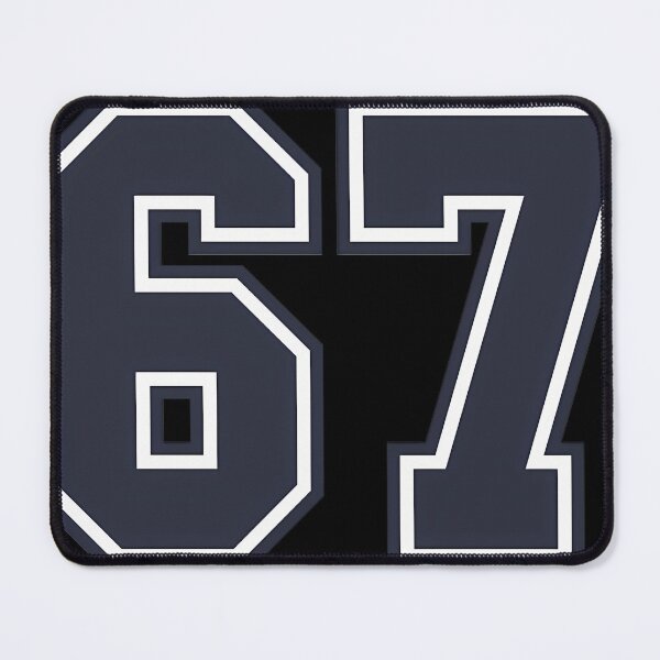 Item preview, 67 Sports Number Sixty-Seven designed and sold by ShopArtBigBrot.