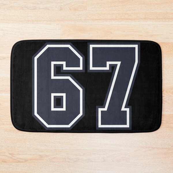 Item preview, 67 Sports Number Sixty-Seven designed and sold by ShopArtBigBrot.
