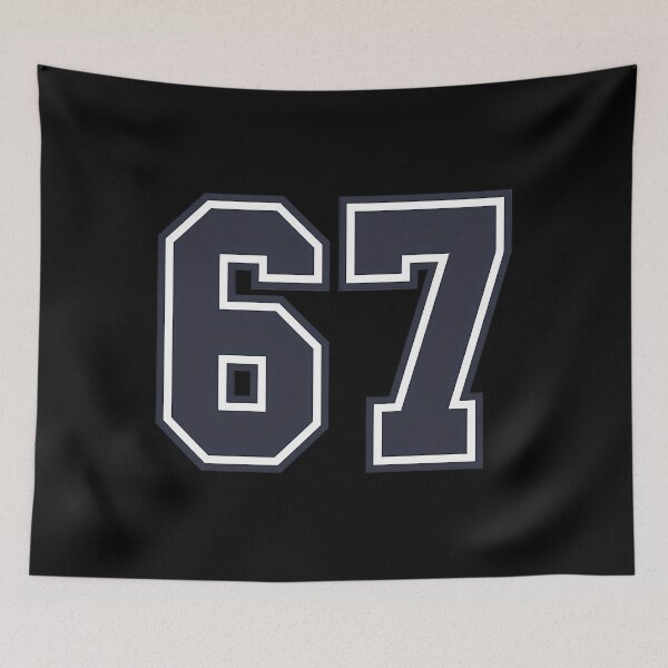Item preview, 67 Sports Number Sixty-Seven designed and sold by ShopArtBigBrot.