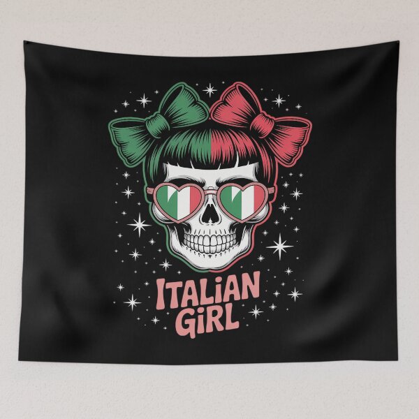 Item preview, Italia Flag for real Patriots Italian Girl designed and sold by tearbytea.