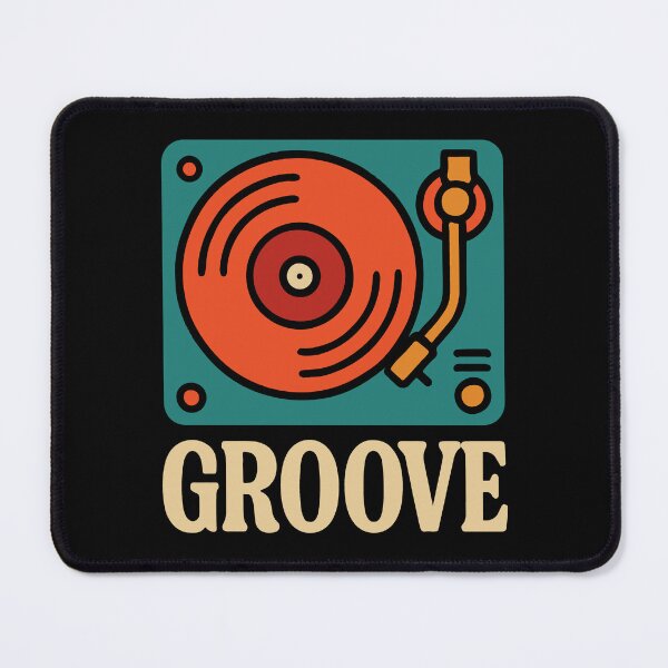 Item preview, Groove Vinyl Record Player Retro Music Lovers designed and sold by LuminOrb.
