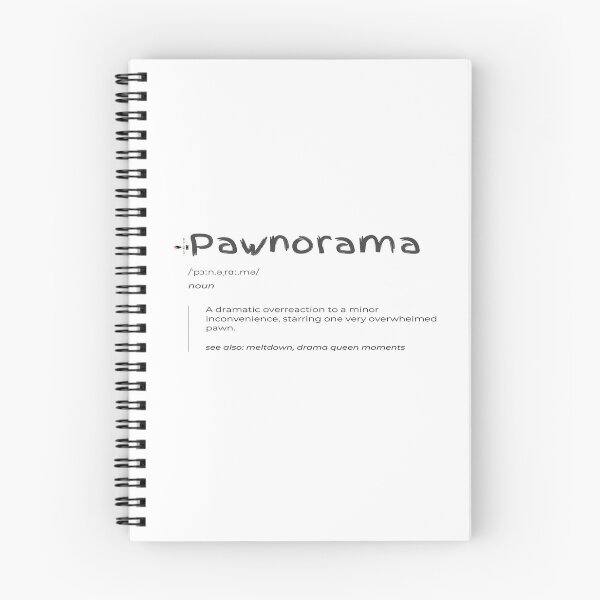 Item preview, Pawnorama – Dramatic Pawn Overreaction designed and sold by PawnShiftGoods.