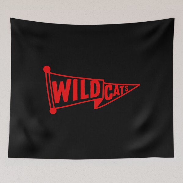 Aperçu de l'œuvre Drapeau fanion des Wildcats créée et vendue par ShopArtBigBrot.