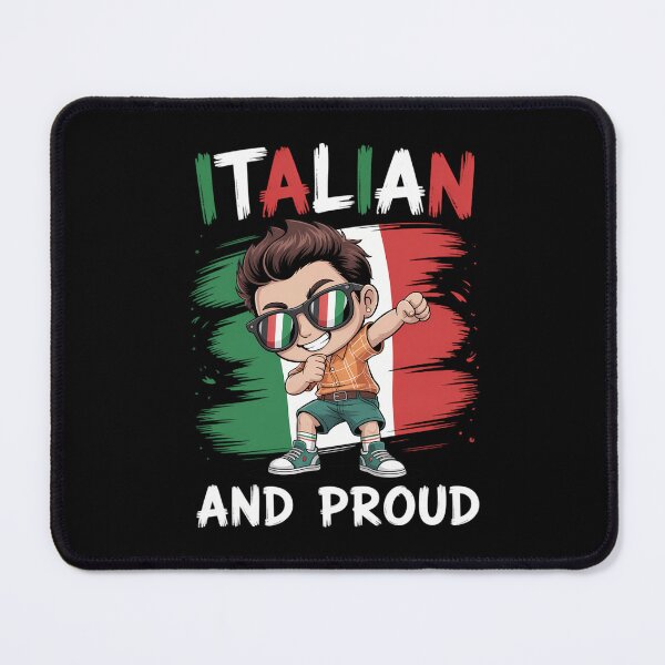 Item preview, Italian And Proud Italian Boy Italy Flag designed and sold by tearbytea.