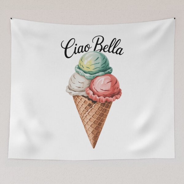 Artikelvorschau, Italienisches Eis Ciao Bella entworfen und verkauft von tearbytea.