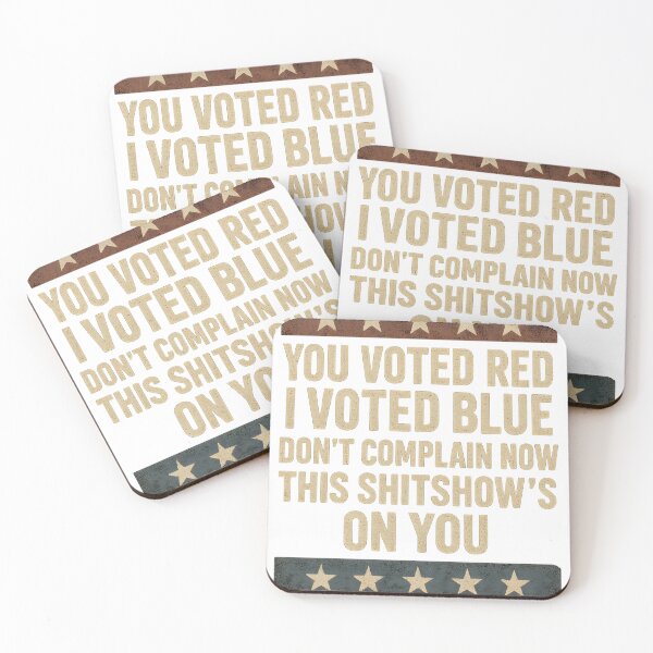 Item preview, You Voted Red I Voted Blue designed and sold by SEINENGAPPI12.
