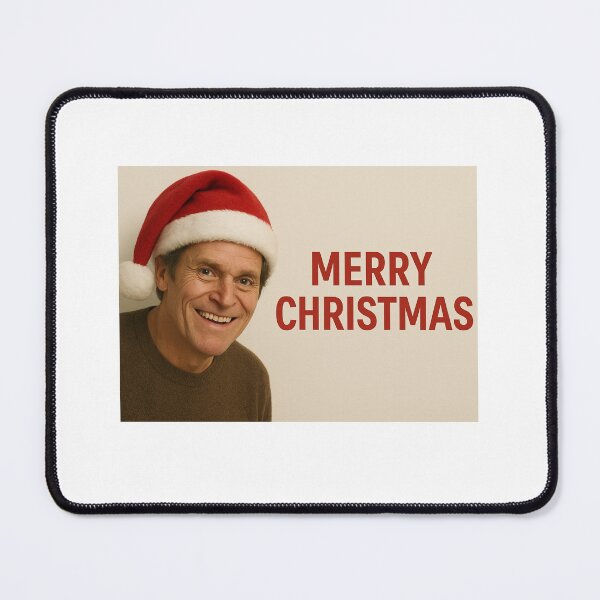 Item preview, Willem dafoe christmas xmas holiday merry gift hat meme funny prank weird designed and sold by CheeseBlueprint.