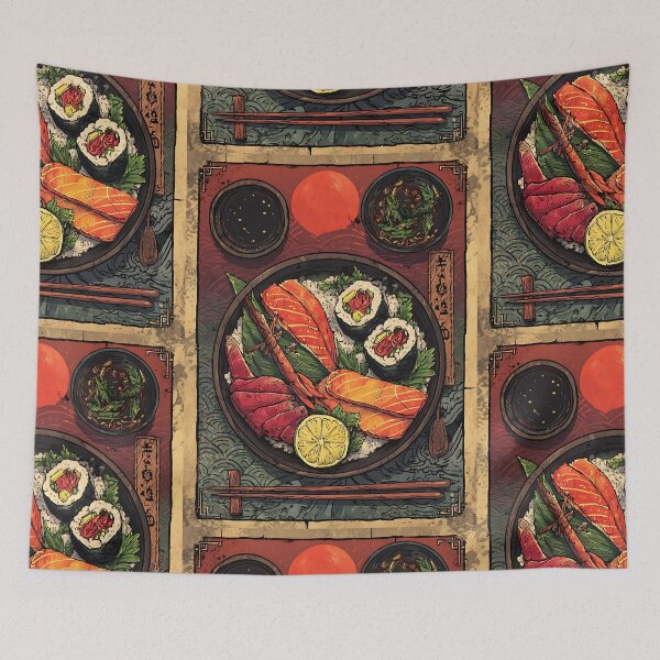 Item preview, Delicious Japanese Teriyaki Art designed and sold by bapupa.