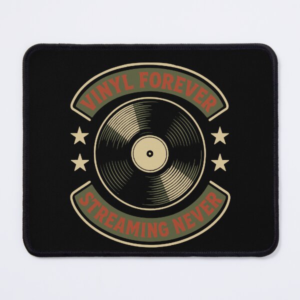 Item preview, Vinyl Forever Streaming Never Retro Music Lovers designed and sold by LuminOrb.