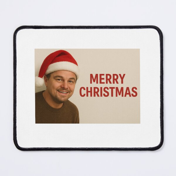 Item preview, Leonardo dicaprio christmas xmas holiday merry gift hat meme funny prank weird designed and sold by CheeseBlueprint.