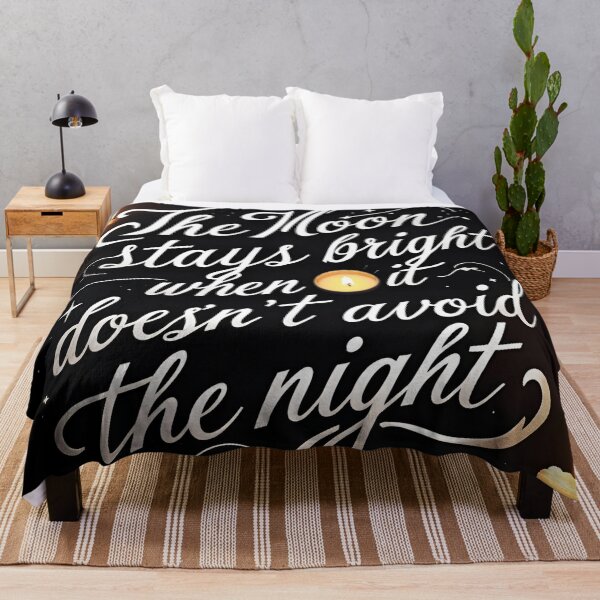 Item preview, The moon stays bright when it doesn’t avoid the night 28 designed and sold by Tom-Johnson.