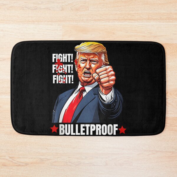 Item preview, Trump Shot Bulletproof Bloody Ear Bleeding Butler Pa Trump designed and sold by mariannilda70.