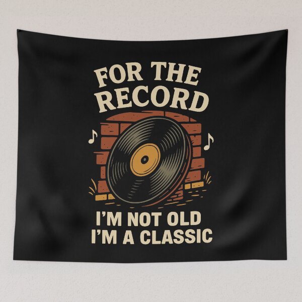 Item preview, For The Record I'm Not Old I'm A Classic Vinyl designed and sold by LuminOrb.
