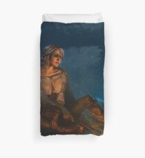 Sad Ciri Duvet Cover