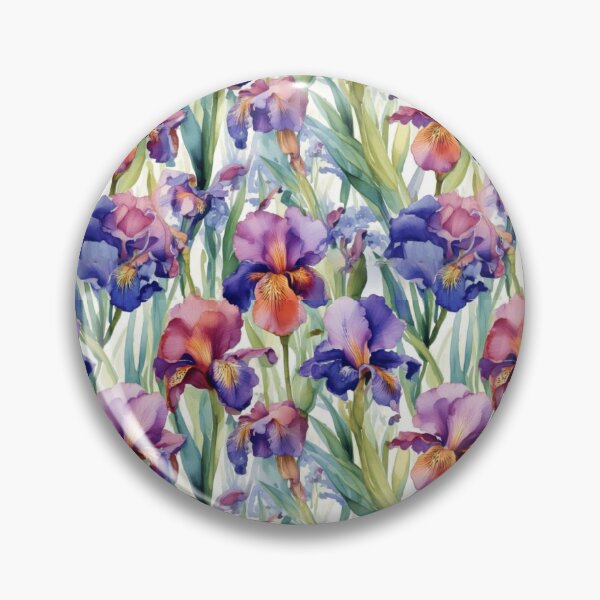 Item preview, Iris Flower 2/12 - Botanical [ 2025 - Collection ] designed and sold by elmsstudios.
