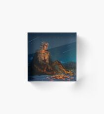 Sad Ciri Acrylic Block