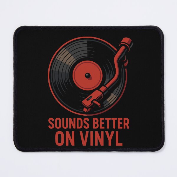 Item preview, Sounds Better On Vinyl Retro Music Lovers designed and sold by LuminOrb.